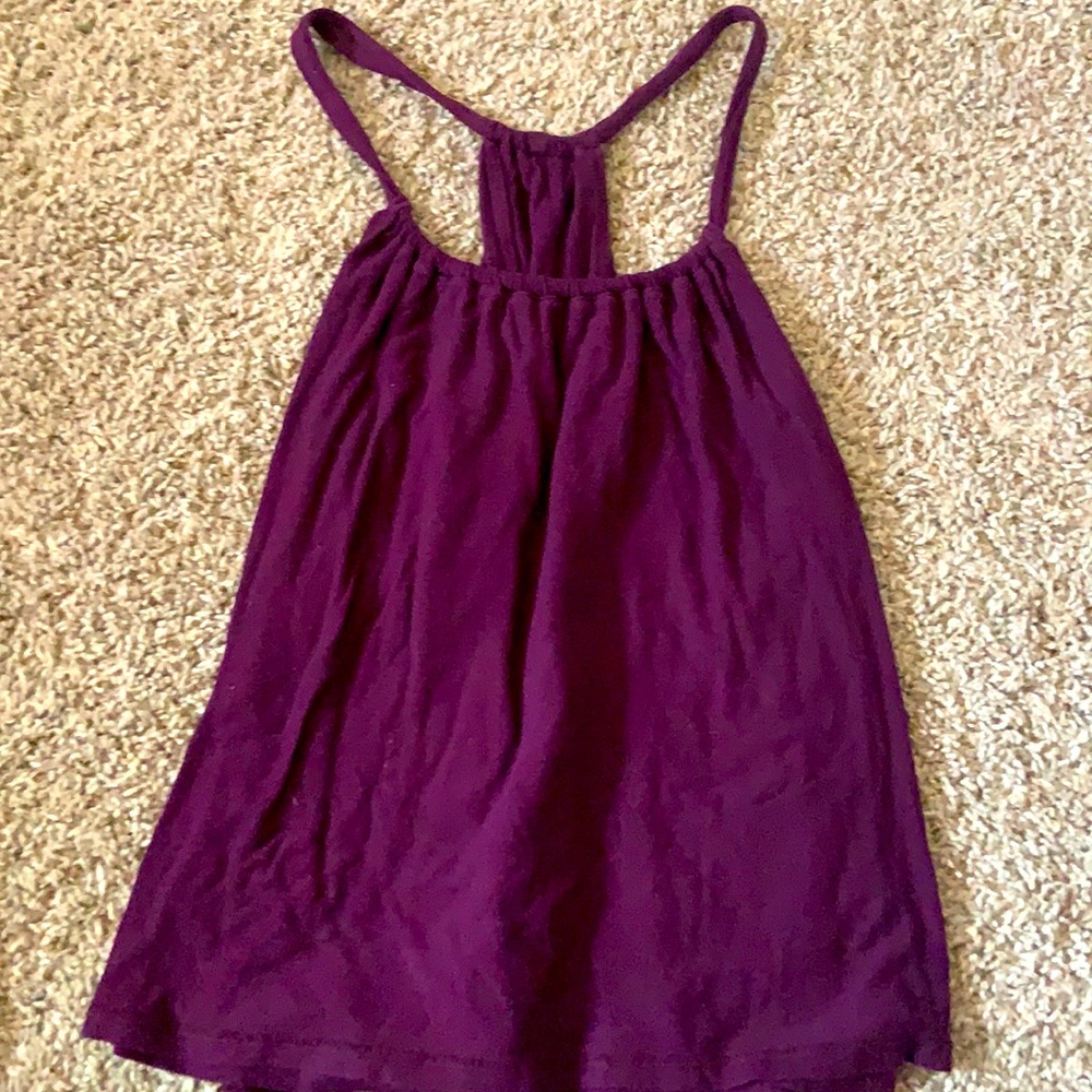 Plum purple tank top